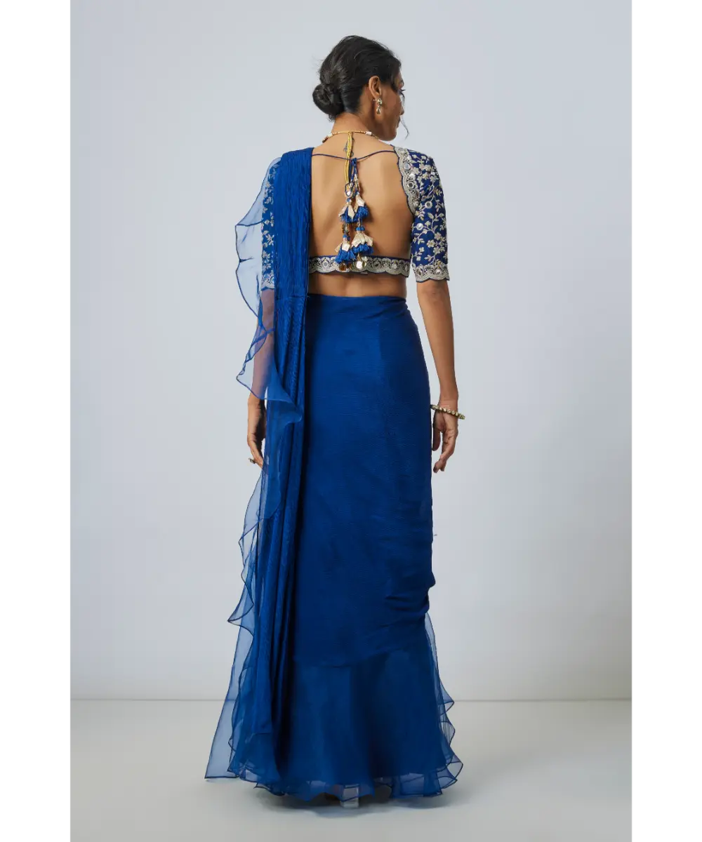 GOPI VAID- Ganika Saree Set